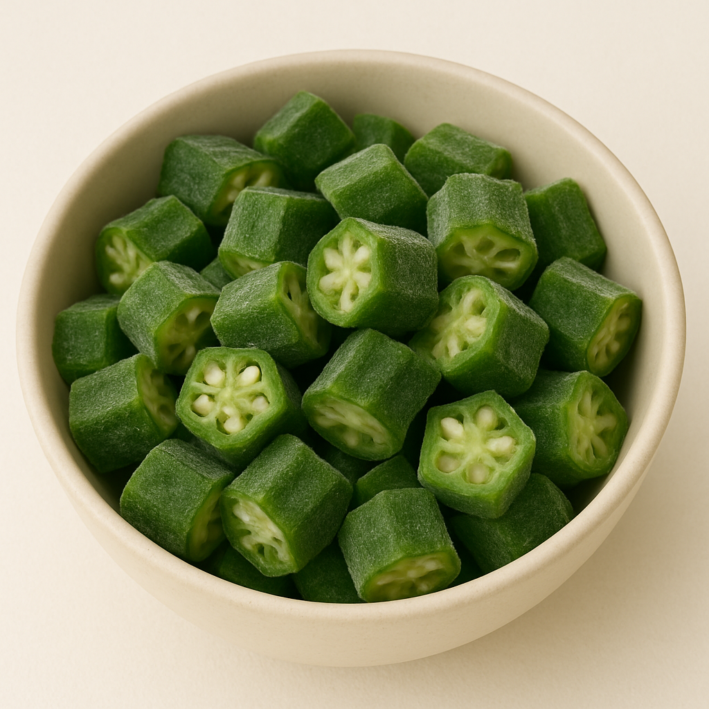 Frozen Okra Cut