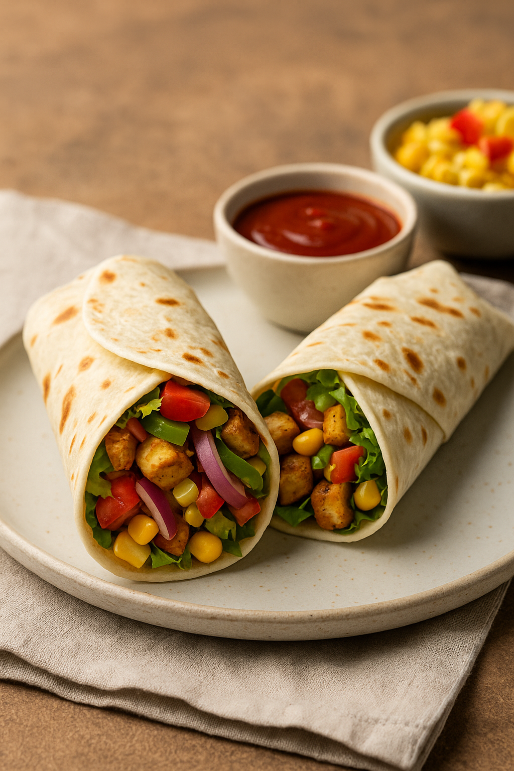 Vegetarian Wraps
